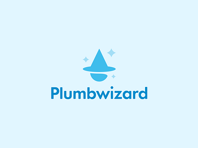 Plumb wizard drop drop icon plumb plumbing water water drop wizard wizard hat wizard logo