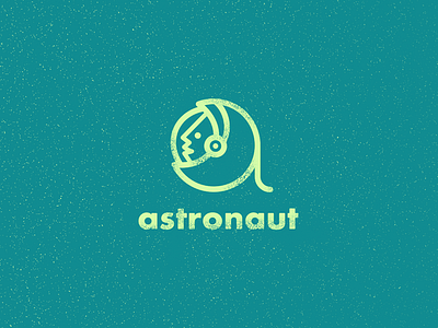 Astronaut astronaut astronaut icon clever logo cosmos idea letter a smart logo space space icon space man