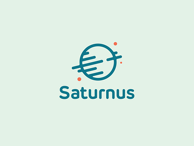 Saturnus Logo Design clever logo cosmos green logo planet planet logo saturn smart logo space space icon spin spinning