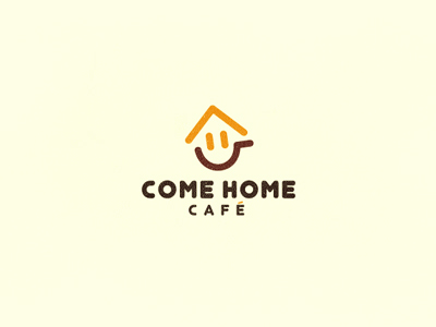 Come Home Cafe by LeoLogos com Smart Logos Logo 