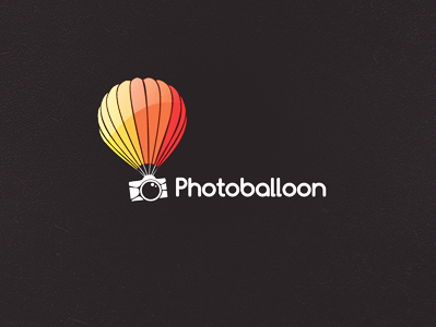 Photo Balloon logo colors colours photo balloon photo balloon colourful balloon logo iconic logo smart logo logo designer photography photography logo colourful logo photo logo icon clever logo