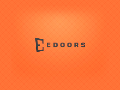Edoors all4leo door doors e edoors gray logo orange