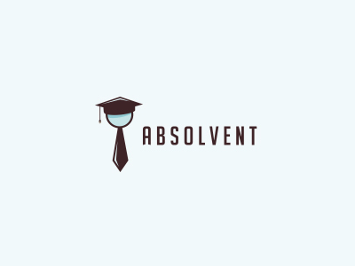 Absolvent absolvent all4leo blue graduate cap hand glass logo tie work