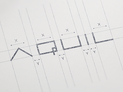 Aquil Logo Grid design design grid grid leo logos logo logo grid logos structure