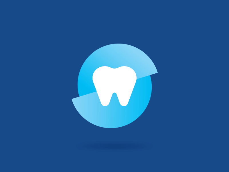 S-Dentist dentist logo dental clinic dental spinning animation logo design logo animation