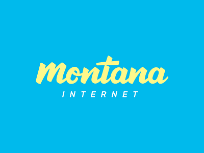 Montana brand branding logo logo design montana type typeface