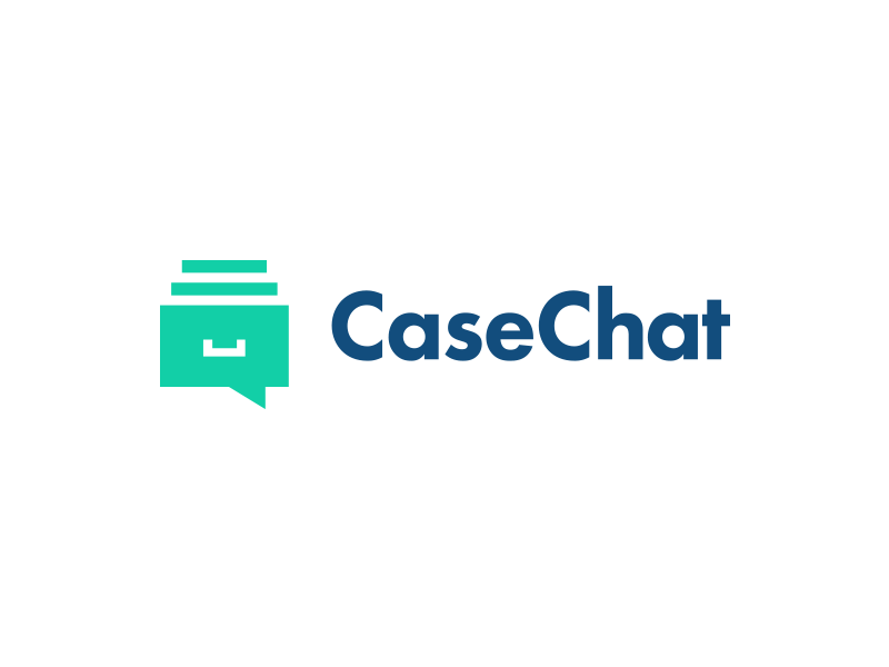 CaseChat idea designs logo design logo smart logo locker chat chat bubble