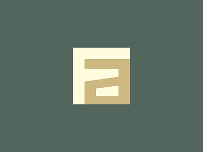 F+a Monogram a camouflage f fa green letters logo design monogram smart logo