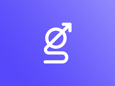 Globus arrow design g globe globus gradient icon logo logo design logos up world