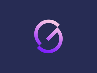 SG Monogram design designer g gradient icon logo design logo icon monogram purple s sg vector