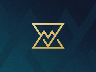 V + M Monogram icon logo logo design logo icon m monogram shapes sharp v