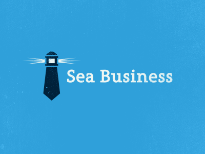 Sea business all4leo blue business business logo clever logo designer leo light logo lighthouse lighthouse logo logo marine logo sea smart logo startup logo tie tie logo water
