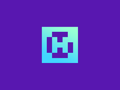 G + H creative design grid designs g logo h logo icon identity logo monogram negative space smart logos