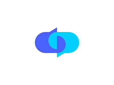 Chat + Connect blue blue logo chat chat icon chat logo connect connection logo design logo icon together