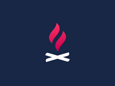 Fireplace logo icon