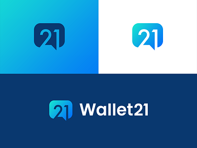 21 Logo Project 21 branding chat crypto cryptocurrencies cryptocurrency forum idea identity number 👍 💬