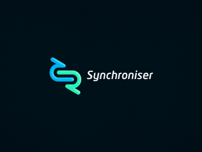 Synchroniser all4leo logo negative space s