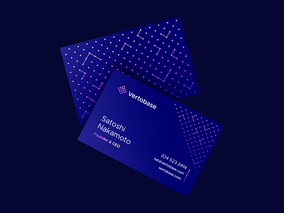 Blockchain Business Cards