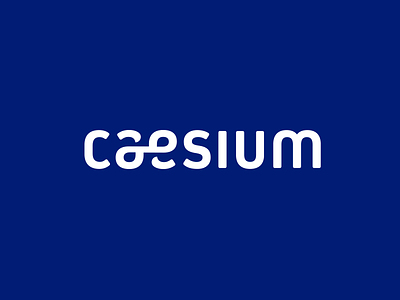 Caesium Wordmark blue blue brand branding creative design font identity logo logo design logo designer negative space shadow shadows type typecon typographical typography vector wordmark wordmark logo