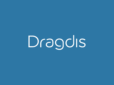 Dragdis all4leo blue drag leo lettering logo logotype type