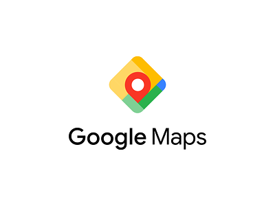 Google Maps logo concept