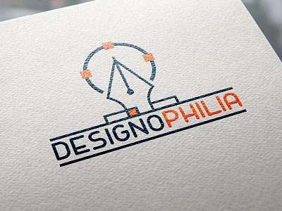 Designophilia branding business cards design logo