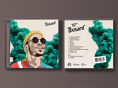 Oxnard album cover design hip hop illustration jazz photoshop soul