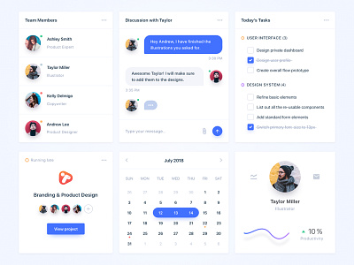 Team Collaboration Widgets