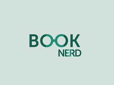 Book Nerd logo concept