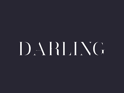 DARLING FONT