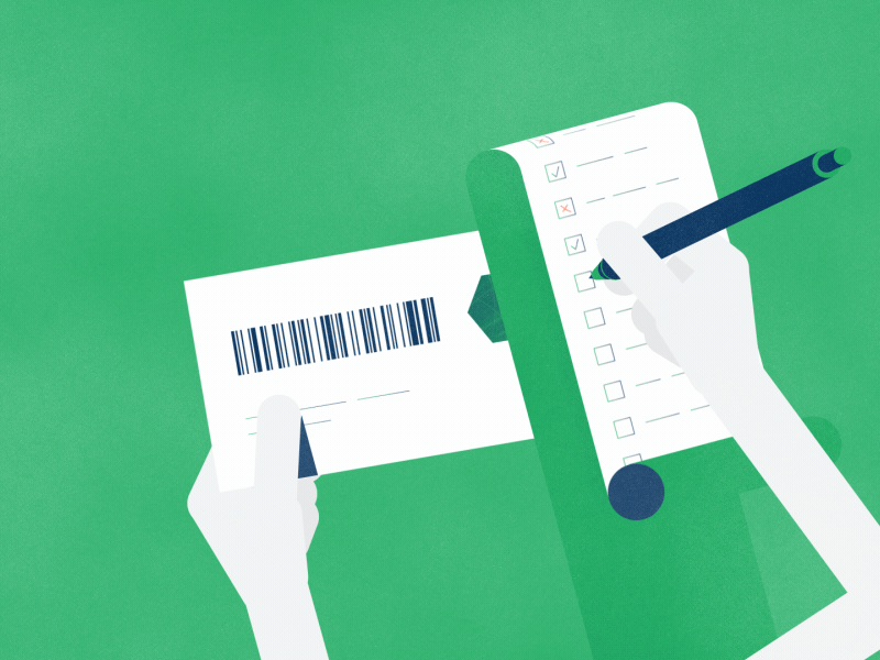 NiceLabel animation checkbox hands labels