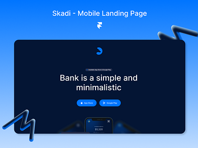 Skadi - Mobile Landing Page