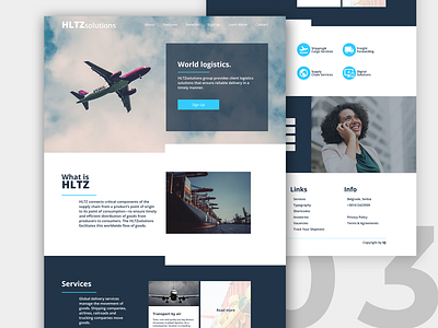 HLTZ Solution - Logistics Websites