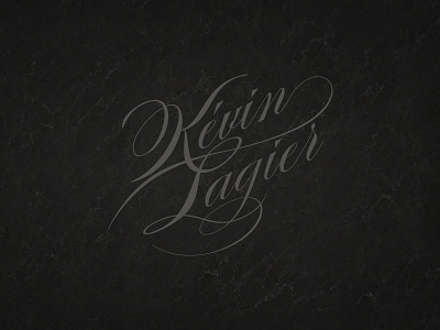 Kévin Lagier's Portfolio v2 design kevin lagier logo portfolio typography