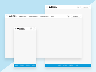 Header crowdfunding flat header hellomerci kisskissbankbank kit ui lendopolis ui ux
