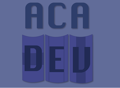 AcaDev logo academy books branding dev developer developers development draw drawing illustration logo school vector