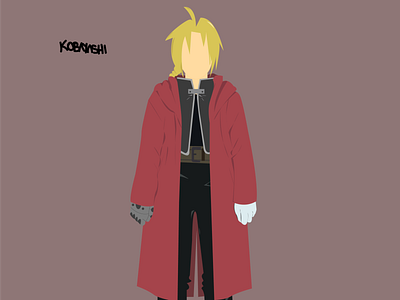 Edward Elric anime draw drawing edward elric fullmetal alchemist illustration