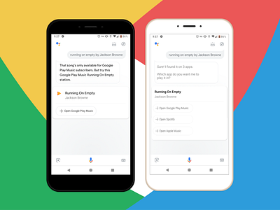 Redesign of Google Assistant Conversational Flow for Music assistant chatbot conversational ui design music ui ux ux writing