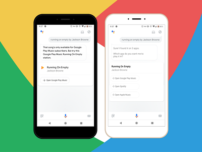 Redesign of Google Assistant Conversational Flow for Music