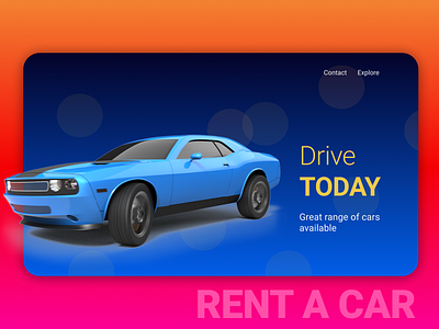 Sports Car rental site