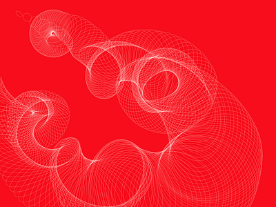 Red Spin design generative art graphic design p5.js p5xjs