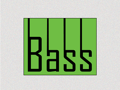 Daily logo challenge 9 bass bass logo dailylogochallenge illustrator logo music logo piano