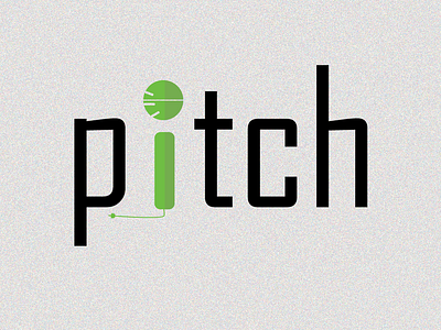 Daily logo challenge 9 dailylogochallenge illustrator logo mic logo music logo pitch pitch logo
