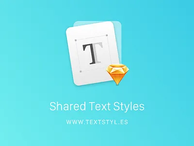 Shared Text Styles - Sketch Plugin plugin sketch style text typography yummygum