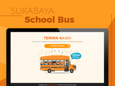Welcome Page Bus Sekolah Apps 2019 bus css frontpage grate hellopage html html css layout schoolbus sparkling surabaya surabaya thanks ui ux designer uidesign ux website websitedesign welcomepage