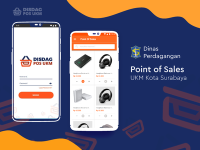 Login Page and Product Display Page adobe xd android app design commerce dinas perdagangan logo orange ui point of sales sparkling surabaya surabaya ui uidesign ukm ux