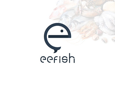 EEFISH logo apps 2017 adobe illustrator ecommerce eefish fish logo fishcommerce logo concept logo design pens scrum