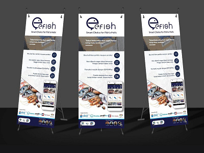 X Banner EEFISH 2017 apps promotion banner branding commerce design eefish eefish 2017 promotion banner standing banner xbanner