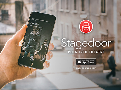 Stagedoor - Plug into theatre iOS app app design ios