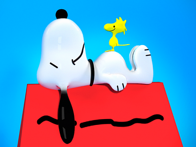 Snoopy & Woodstock